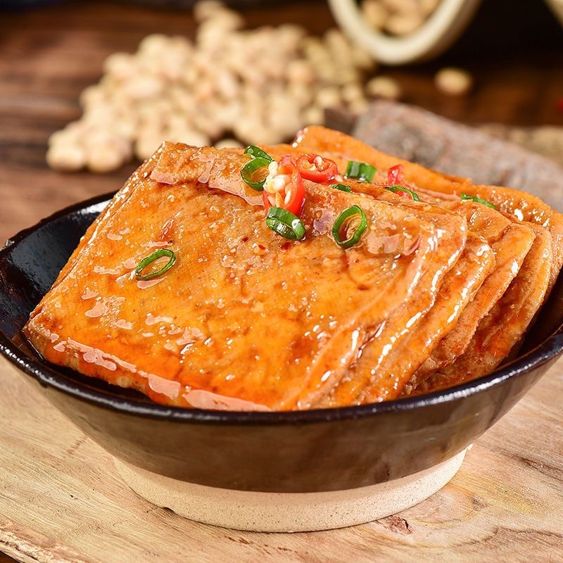 Đậu Phụ Vàng Cay , Đậu Hũ Tứ Xuyên Thơm Ngon