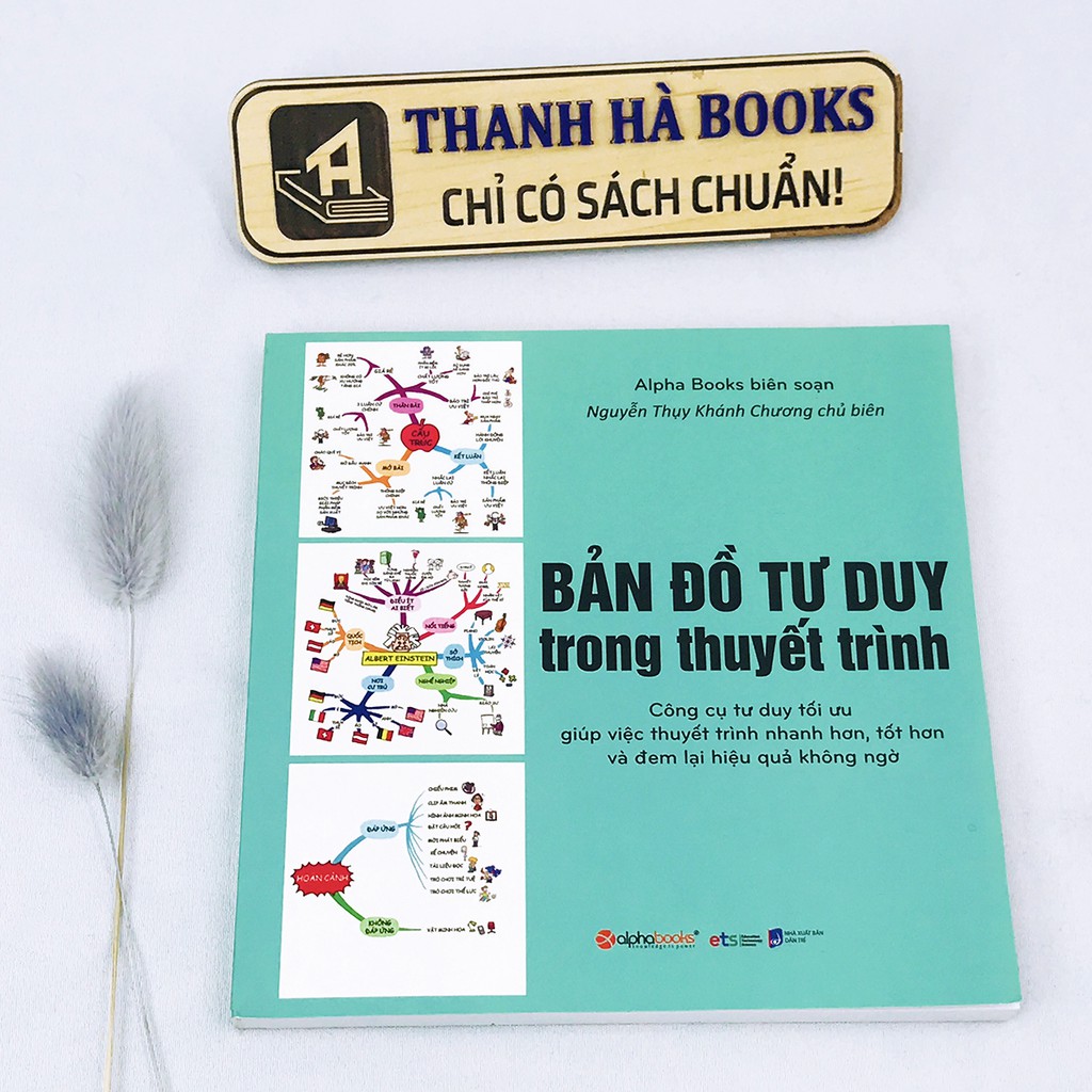 Sách - Bản Đồ Tư Duy Trong Thuyết Trình - Phao cứu sinh cho những ai đang gặp vấn đề về ghi nhớ logic- Thanh Hà Books