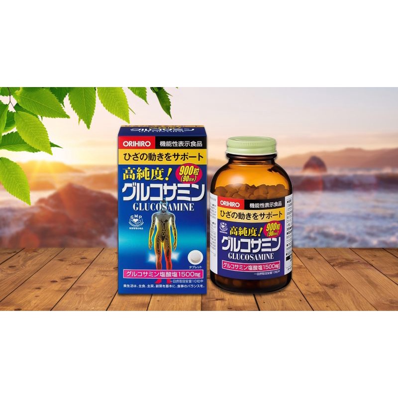 VIÊN UỐNG BỔ XƯƠNG KHỚP GLUCOSAMINE NHẬT BẢN ORIHIRO  - HÀNG NỘI ĐỊA NHẬT