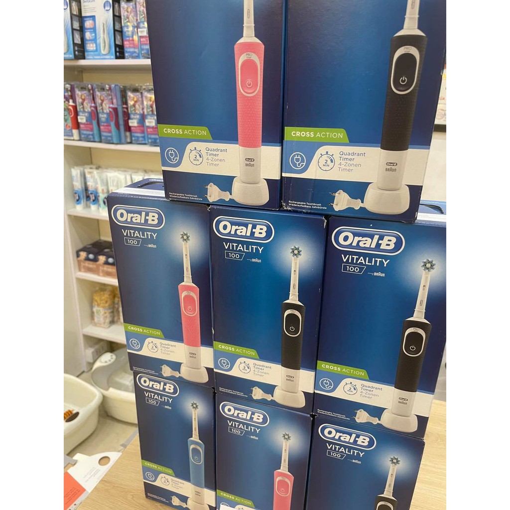 BÀN CHẢI ĐIỆN ORAL-B VITALITY 100 BRAUN