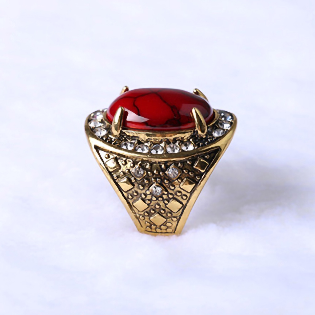 Nhẫn đính đá thời trang kiểu dáng vintage