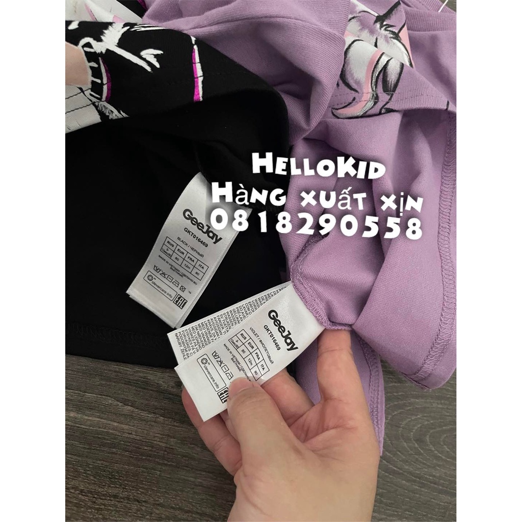 A430- Áo thun cotton Gee.Jay cho bé gái