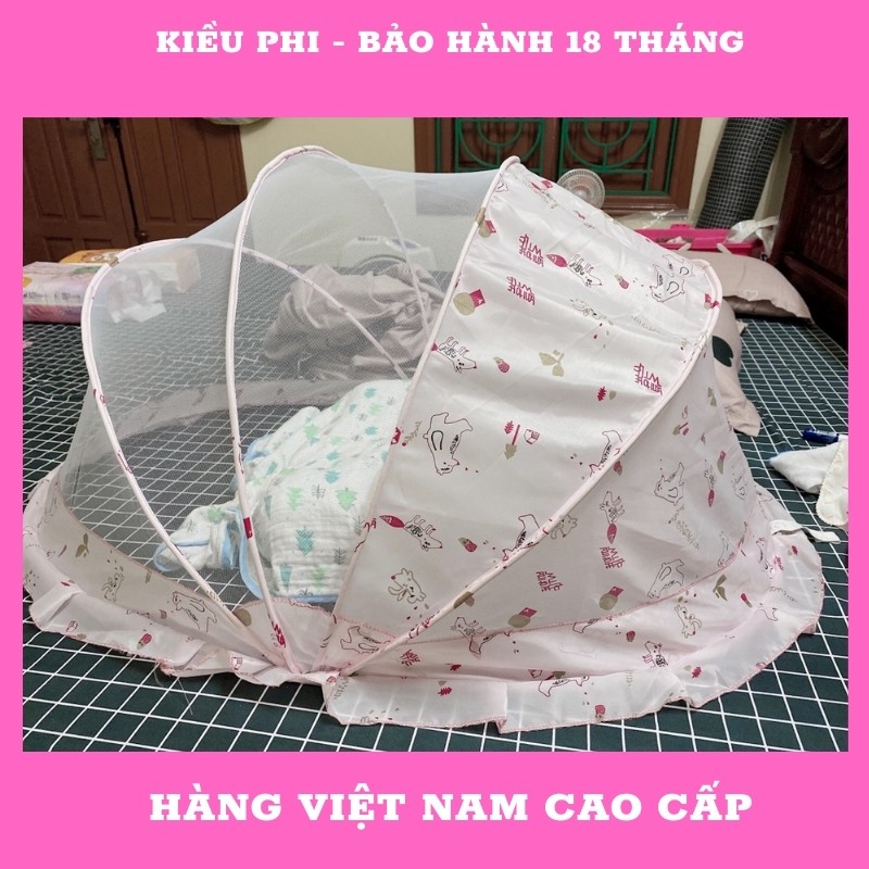 Mùng chụp cho bé - màn tự bung gấp gọn chống muỗi tiện dụng