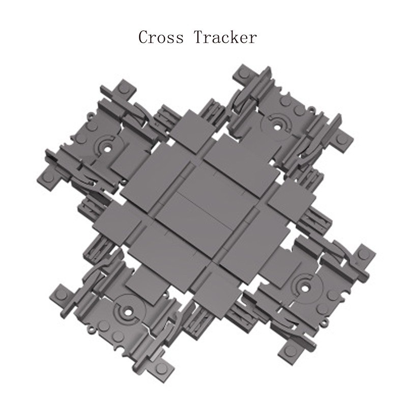 Đồ chơi lắp ráp đường ray xe lửa sáng tạo cho bé DIY