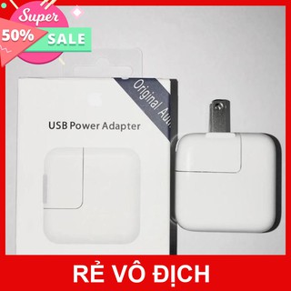 Cốc Sạc Nhanh Ipad 12w Hàng Chất Lượng Full Box Tương Thích Tất Cả Các iPod ipad ipad2 ipad mini ipad 3 ipad 4 và iPhone
