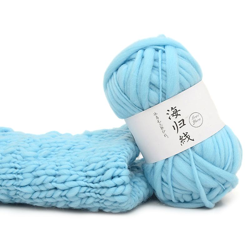 Cuộn Len Đan Mềm Mại Tự Nhiên Dùng Làm Khăn Choàng / Áo Len DIY