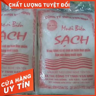 Muối trắng Muối sạch 1 kg muối hạt to sạch. Mẫu mã tùy đợt
