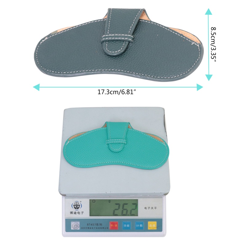 Túi Da Mềm Đựng Mắt Kính 6 Màu Tùy Chọn Dành Cho Nam Nữ