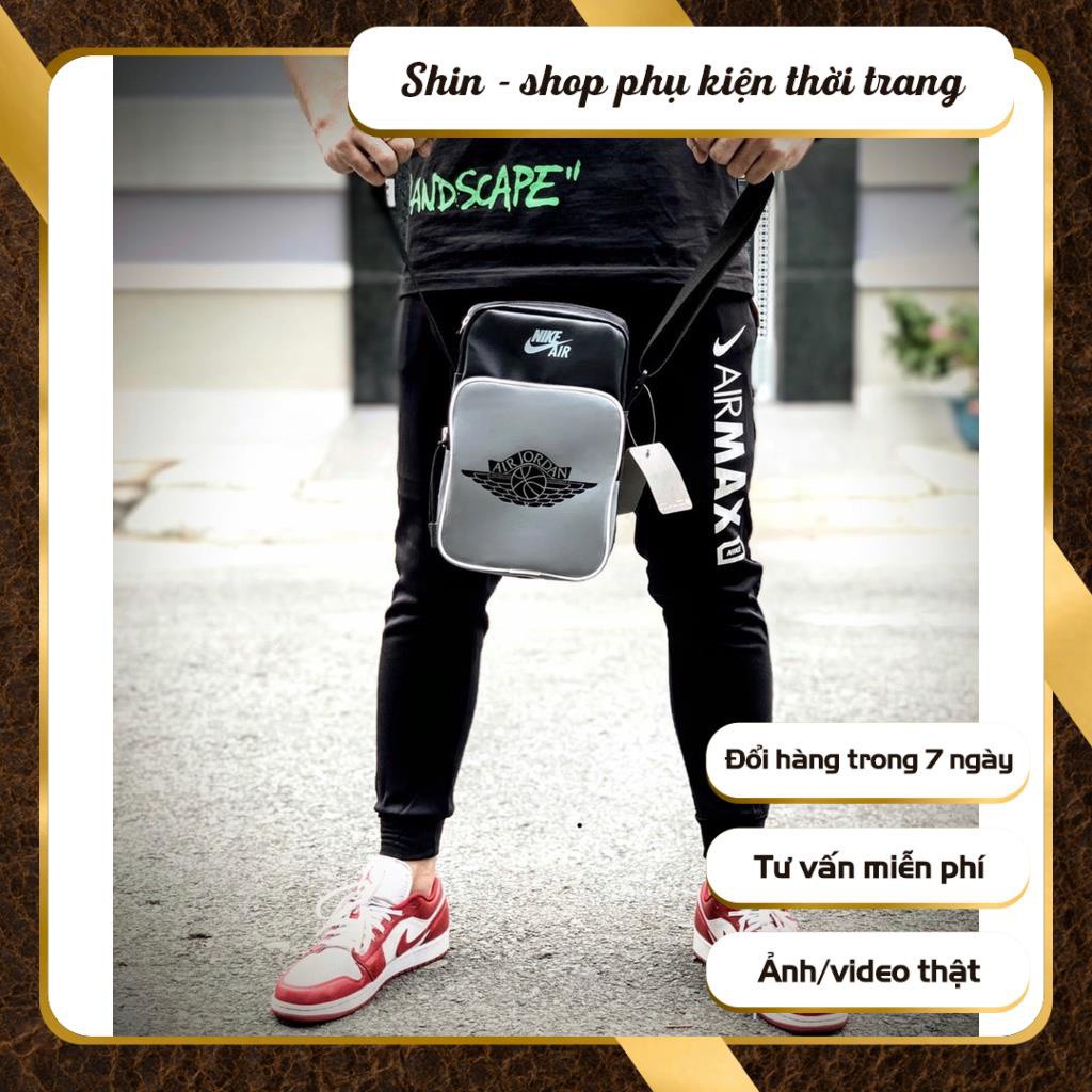 Túi đeo chéo đựng Ipad simili -  Túi đeo chéo nam thể thao chống nước chất da mềm dữ fom cực tốt đựng - Shin Shop | BigBuy360 - bigbuy360.vn