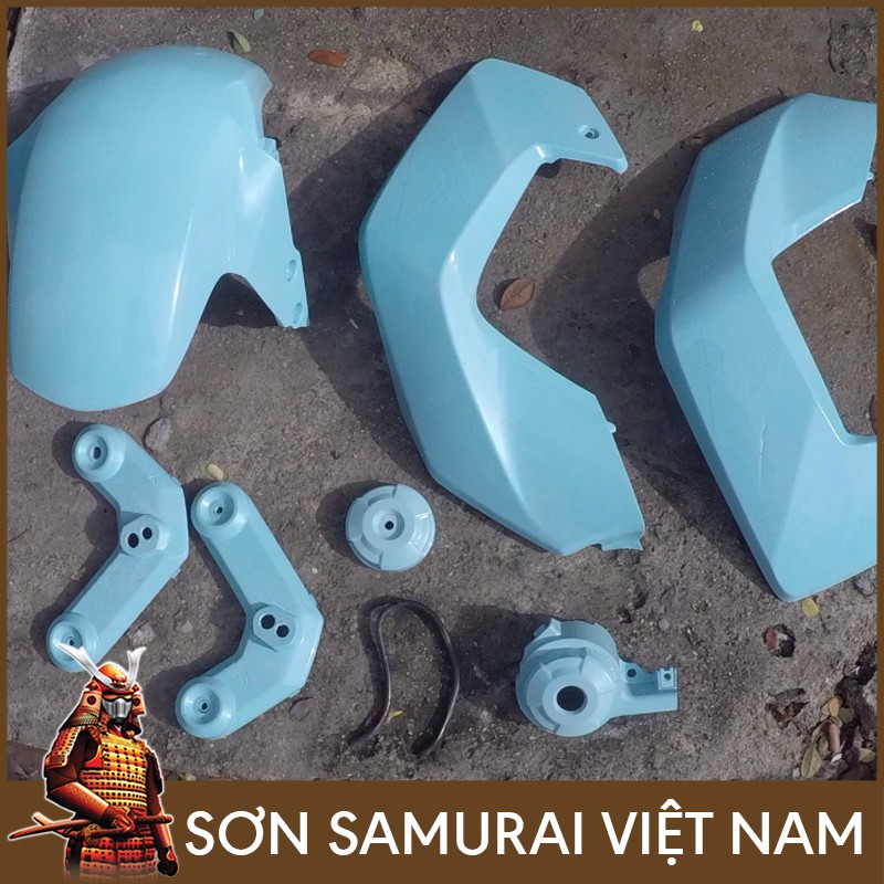 Màu Xanh Son Samurai - Combo Son Xit Samurai Màu Xanh 164