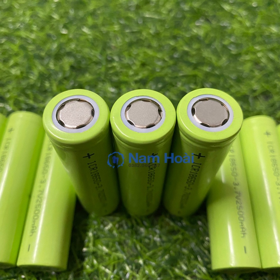 [HCM]Pin ICR 18650 2500 mah - Pin Lion - Pin Sạc dự phòng - Pin 3v7 - cell pin 18650 - dung lượng đủ 2500mAH Mới 100%