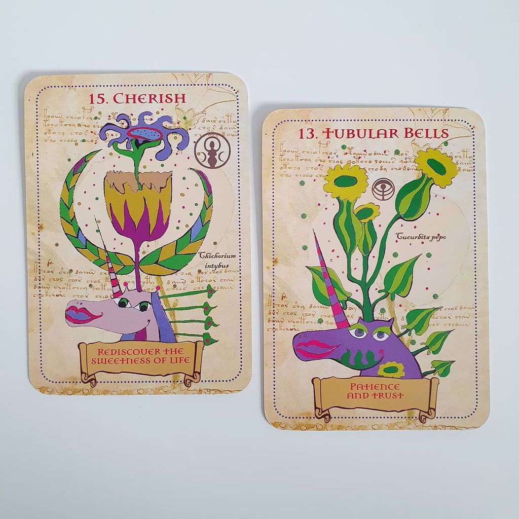 Bộ Bài Enchanted Unicorn Oracle (Mystic House Tarot Shop) - Bài Gốc Authentic Chính Hãng 100%