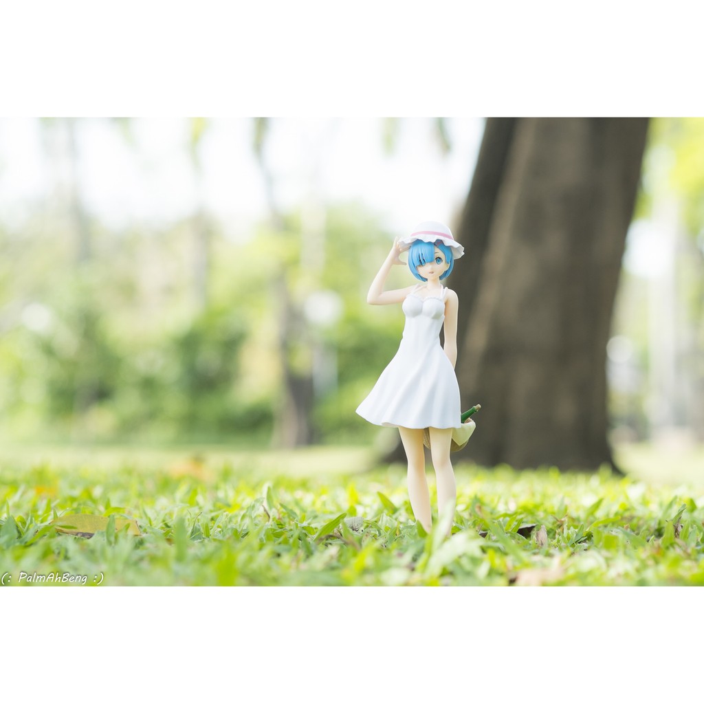 Mô Hình Figure Chính Hãng Anime Re:Zero, REM - PM Figure - Lugunica de Machiawase Ver., SEGA, chính hãng Nhật Bản