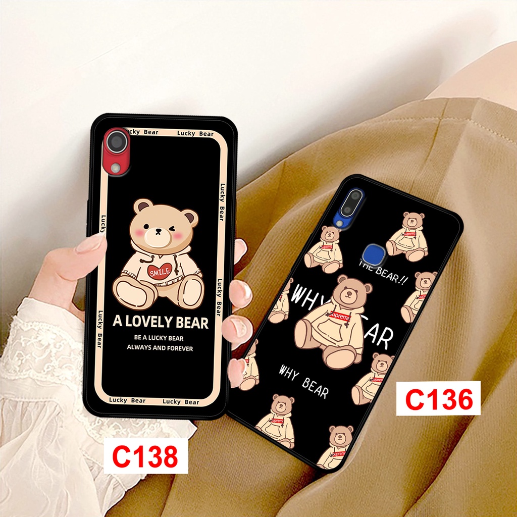 Ốp lưng Vivo Y11 - Y91 - Y91c - Y93 - Y95  in hình gấu bear dễ thương. ốp vivo rẻ bền đẹp