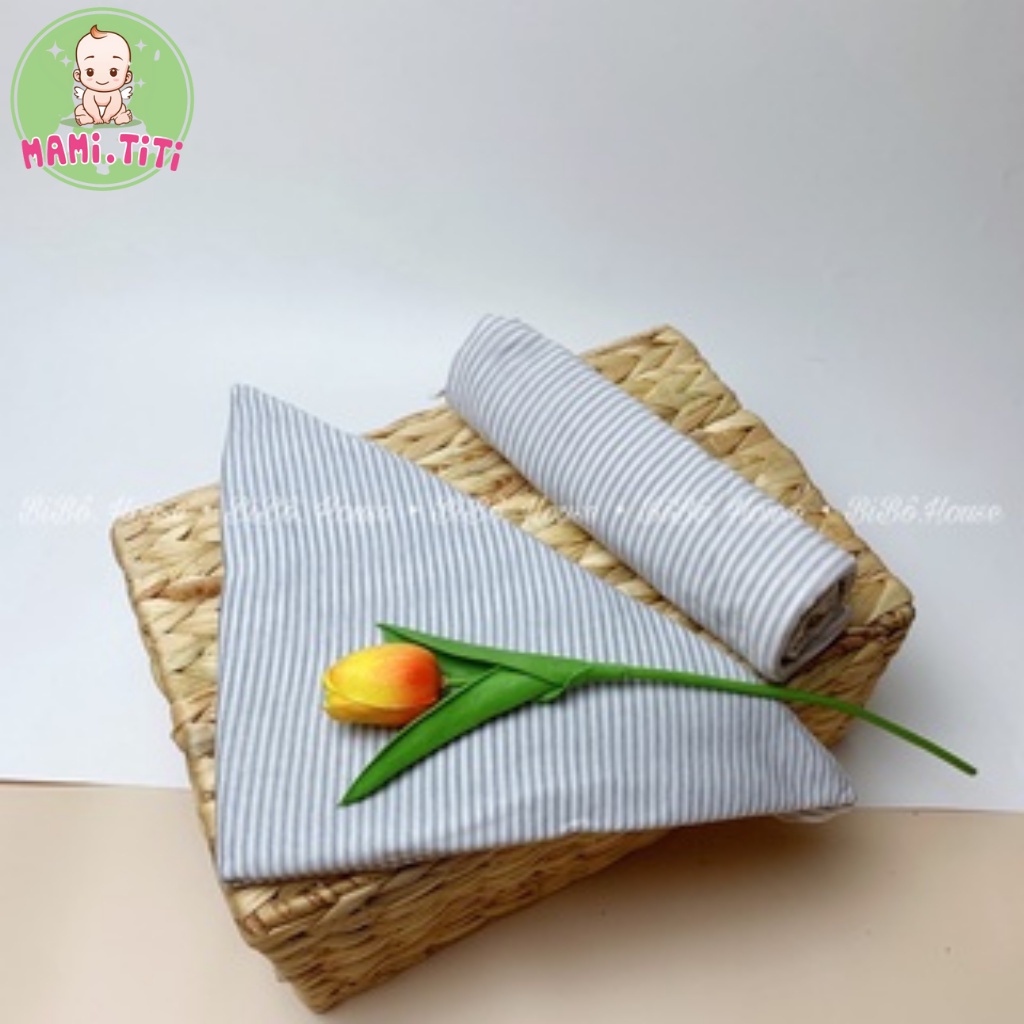 Tã chéo sơ sinh, Chất liệu Cotton Có 4 Màu Cho Bé - MAMI TITI