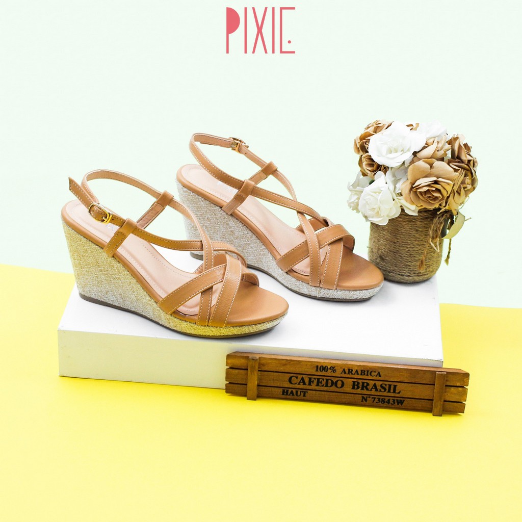 Giày Sandal Đế Xuồng 7cm Quai Đan Pixie X487 | BigBuy360 - bigbuy360.vn