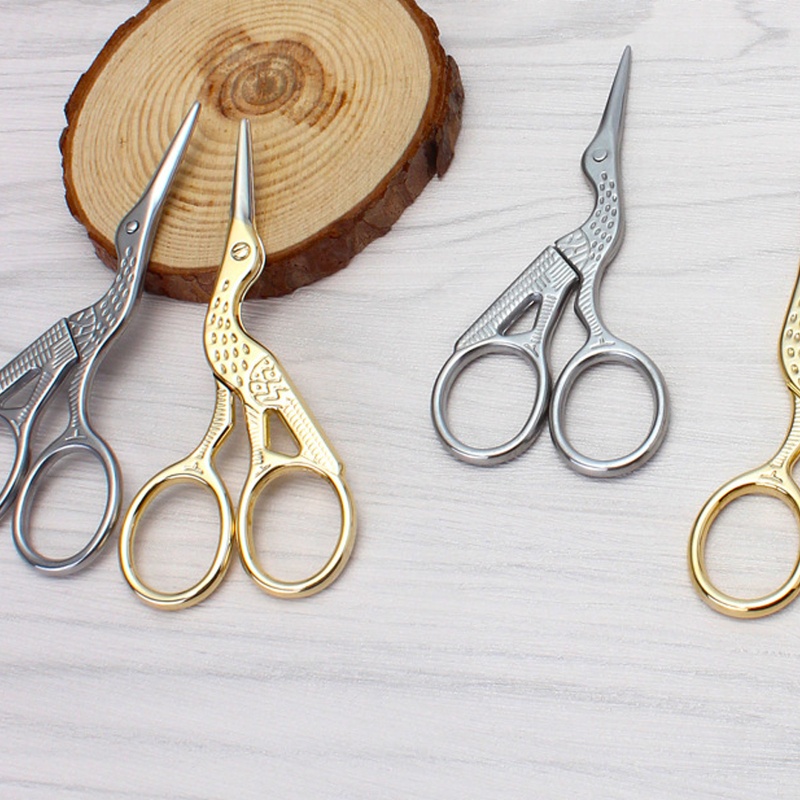 Kéo Cắt May Thủ Công Bằng Thép Không Gỉ Phong Cách Cổ Điển