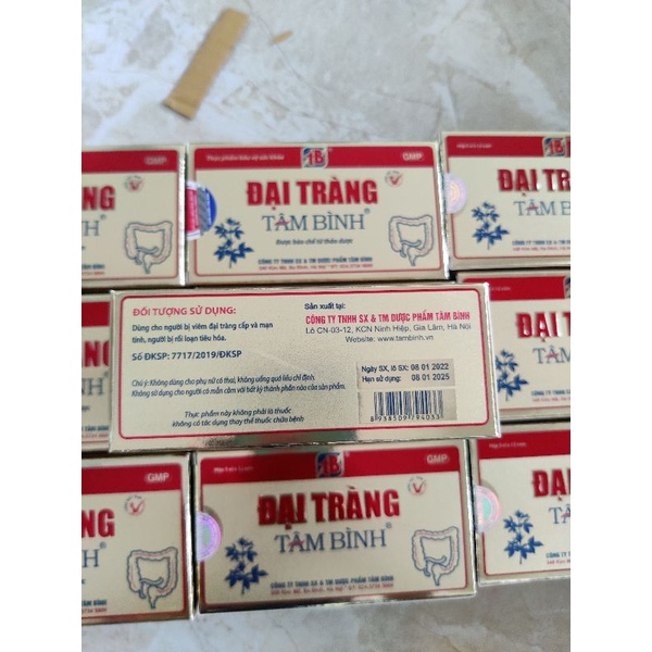 Đại tràng Tâm Bình hộp 60 viên