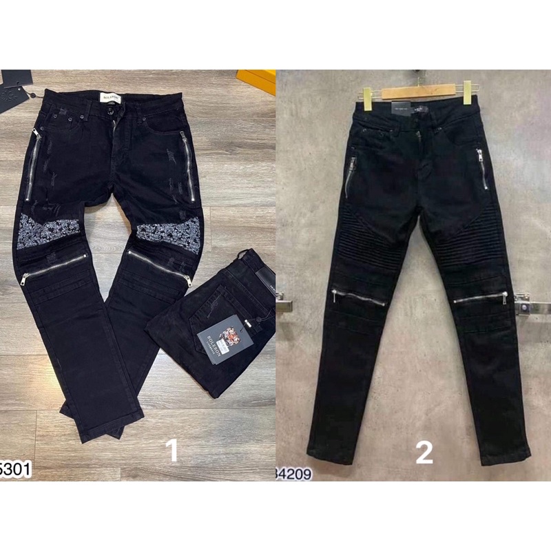 Quần Jean nam cao cấp - Quần Jean gối khoá cực chất - Quần côn thời trang nam siêu đỉnh