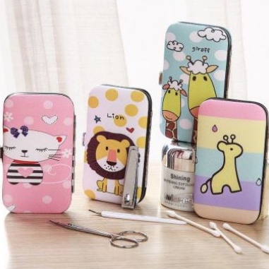 Set kìm bấm móng tay 7 món hình thú dễ thương