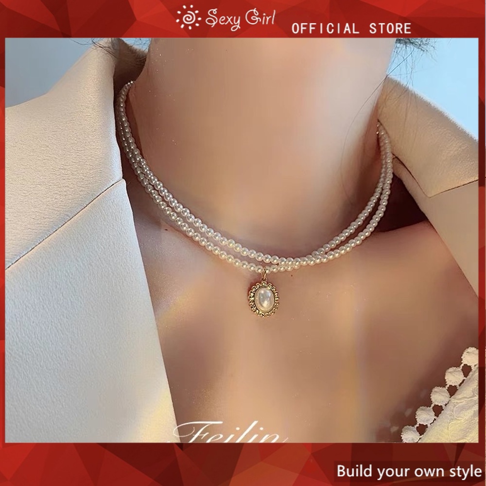 Vòng cổ Ngọc Trai Thời Trang Dành Cho Nữ