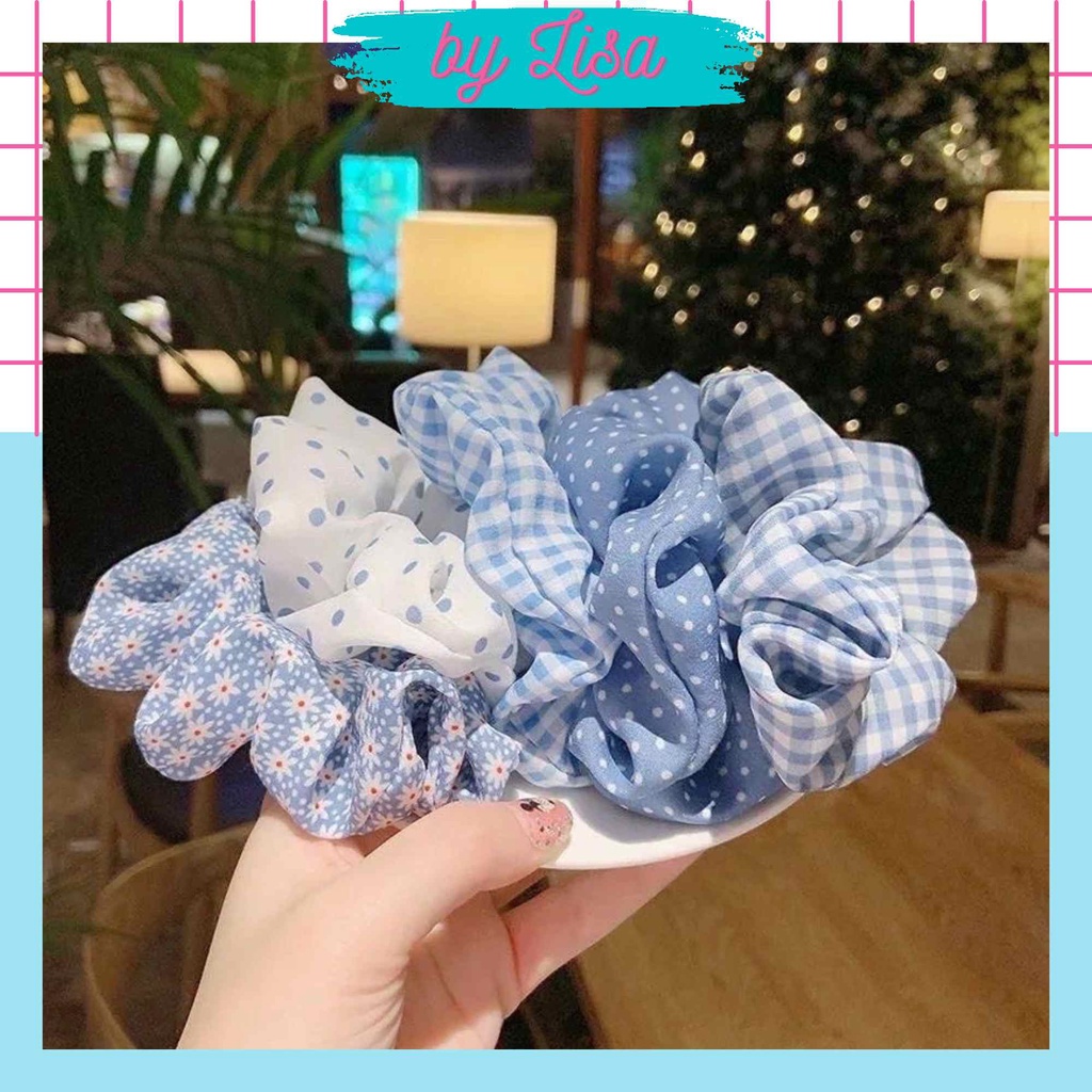 Dây buộc tóc Sanrio chun buộc tóc Kuromi Dây cột tóc Scrunchies vòng đeo tay hoạt hình đáng yêu