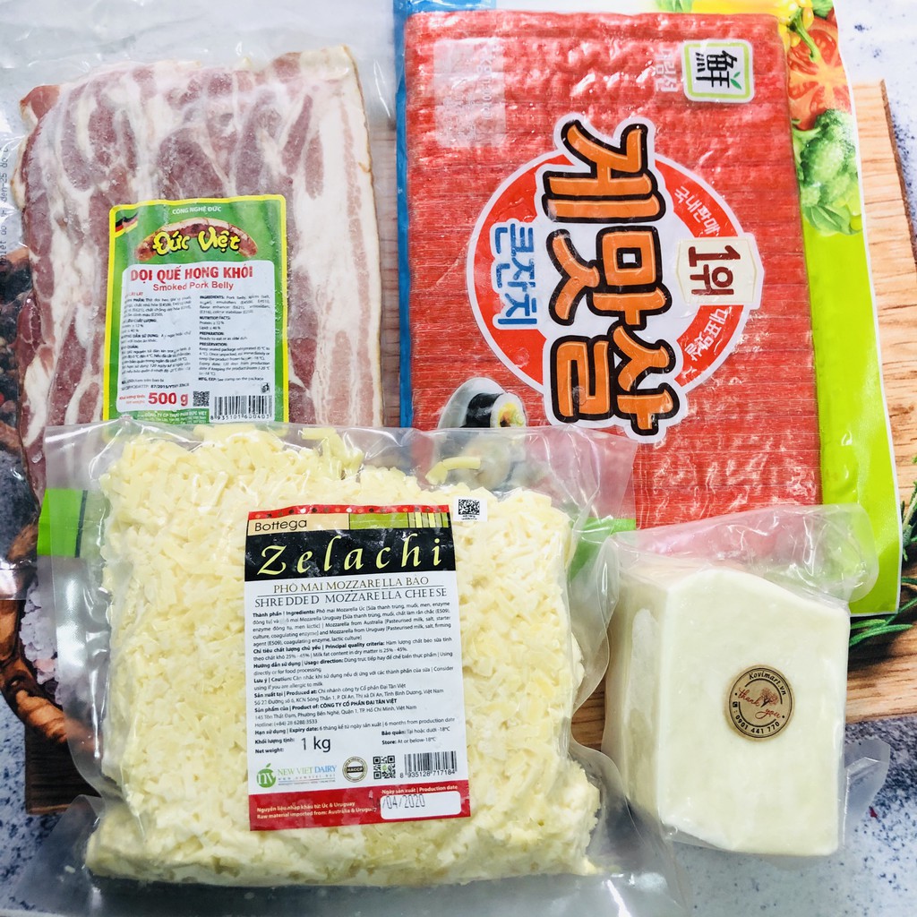 NGUYÊN LIỆU LÀM PIZZA NGON- CHỈ GIAO TẠI SG