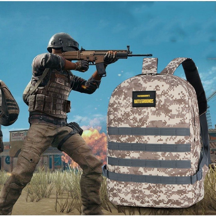 Balo thời trang cá tính balo 3 PUBG balo nam nữ