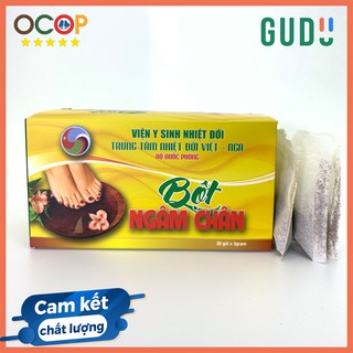 Ngâm chân thảo dược Hộp 30 gói Tiện Dụng Cho Cả Gia Đình, Giúp giải cảm, giảm đau Xương_Khớp