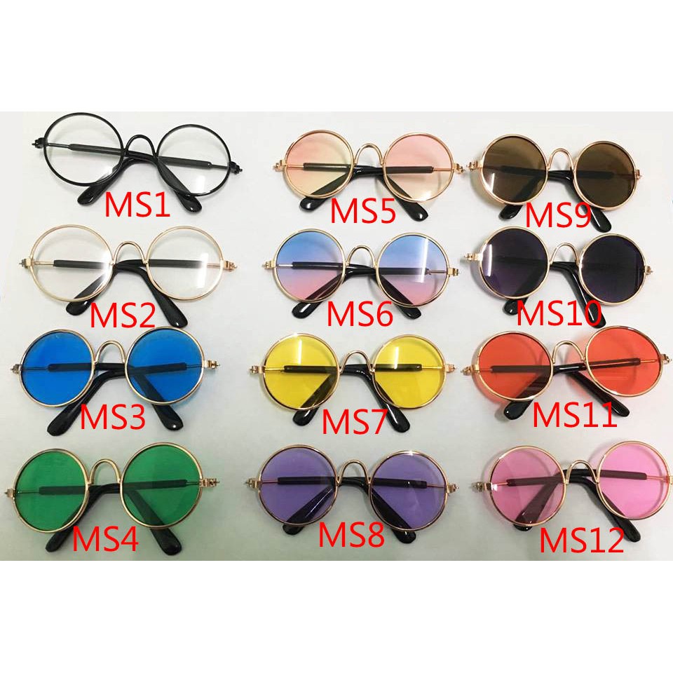 Mắt kính 8cm dành cho Animator, Blythe, EXO 15-20cm