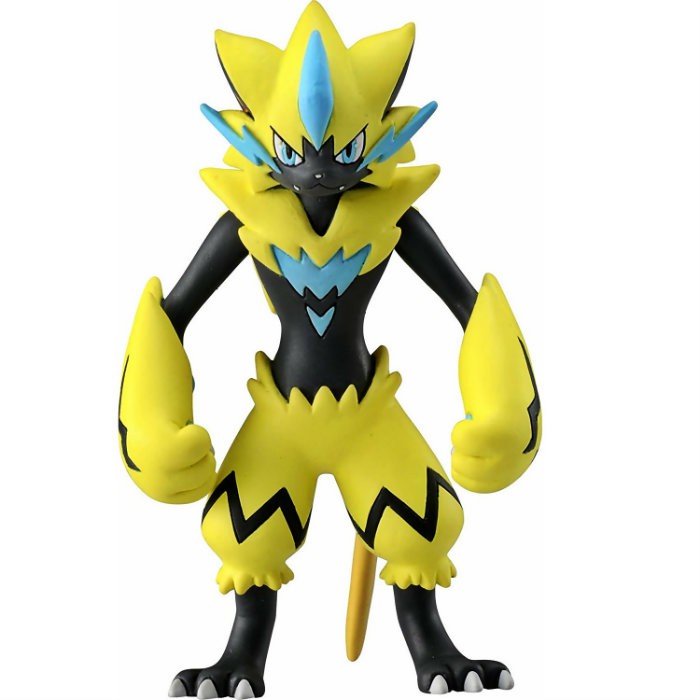 Mô hình Pokemon Zeraora chính hãng Takara TOMY Super Size - Pokemon Figure Moncolle - PokeCorner