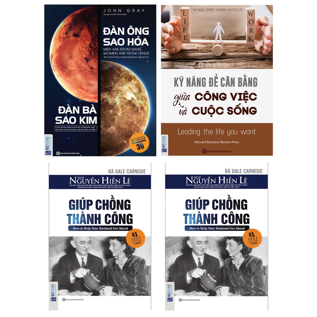 Sách - Combo Người Phụ Nữ Hạnh Phúc Và Thành Công