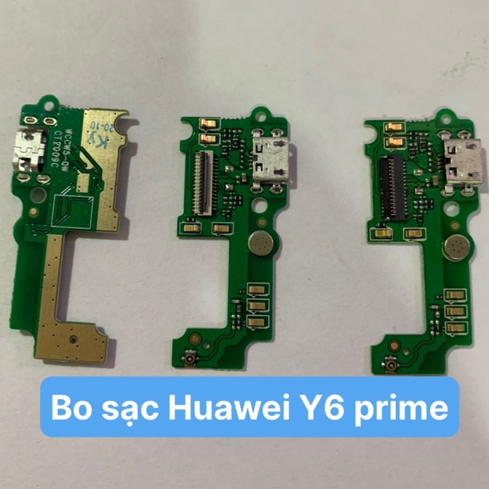 Cụm chân sạc, micro Huawei Y6 2019, Y6 Prime 2019 zin hãng