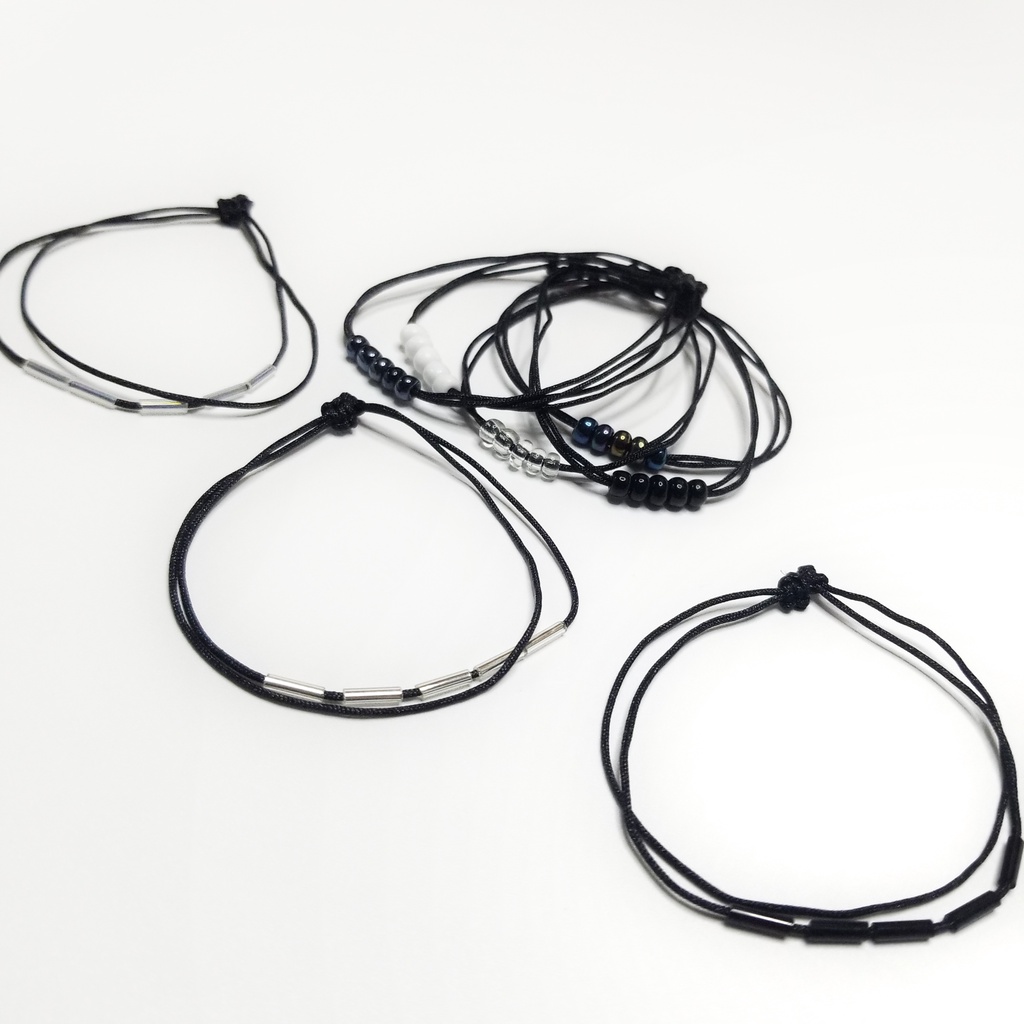 Vòng tay hạt cườm unisex