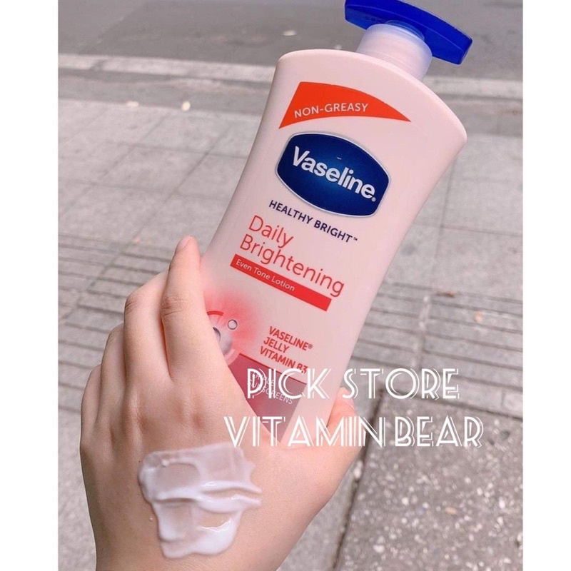 Dưỡng Thể Vaseline Dưỡng Trắng Da