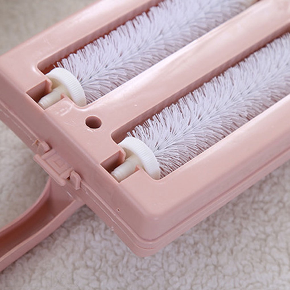 Chổi quét bụi hai đầu bằng nhựa cầm tay đa năng màu sắc ngẫu nhiên