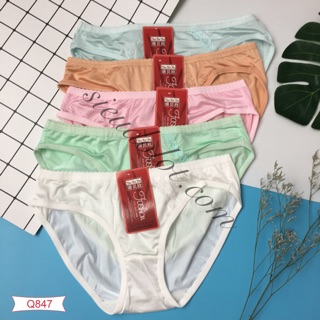 Quần lót thun lạnh 4 chiều trơn