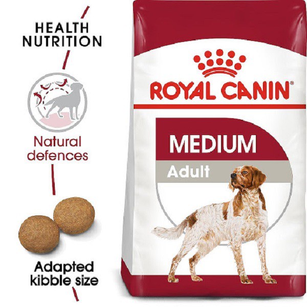 Hạt Royal Canin Medium Adult thức ăn cho chó trưởng thành - túi 1kg Huni Petshop