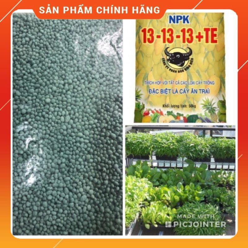 1 Kg Phân bón ĐẦU TRÂU XANH- PHÂN BÓN ĐẦU TRÂU 13-13-13+TE