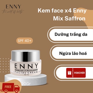 Kem Face Enny, Face X4 Kem Dưỡng Trắng Da Mặt Ban Ngày, Trắng Da, Ngừa Lão Hóa