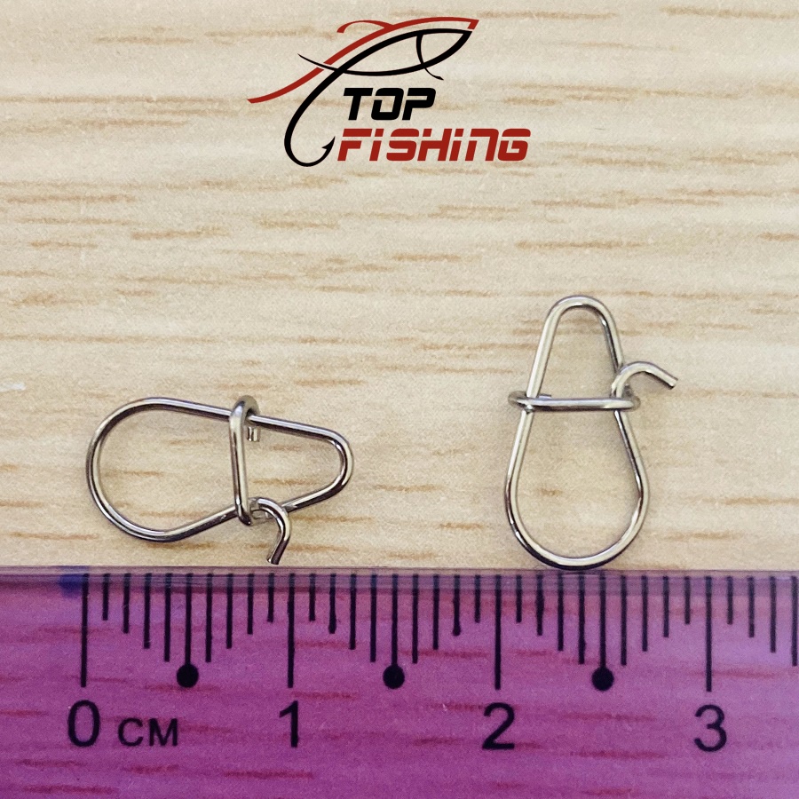 Combo 5 Khóa Link Câu Lure - Khóa Snap Siêu Bền Bằng Thép Không Gỉ  - TopFishing