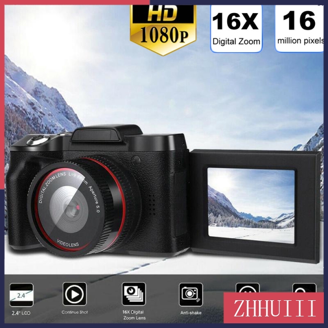 Máy quay phim kỹ thuật số phóng đại 16x Hd1080P chất lượng cao