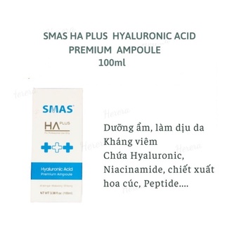 Serum cấp ẩm phục hồi SMAS HA + B5