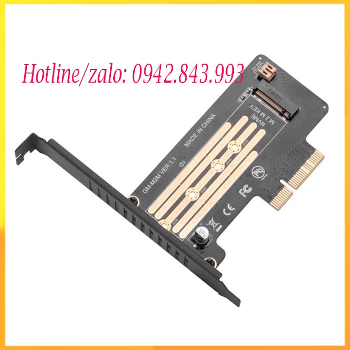 Card chuyển đổi SSD M2 NVMe sang PCIe