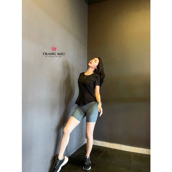 ÁO CỘC TAY  TẬP THỂ THAO GYM/ YOGA/ĐẠP XE/CHẠY BỘ