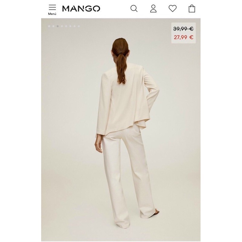 [Mã FAMARAL1 giảm 10k đơn 50k] áo blazer MAN GO xuất xịn