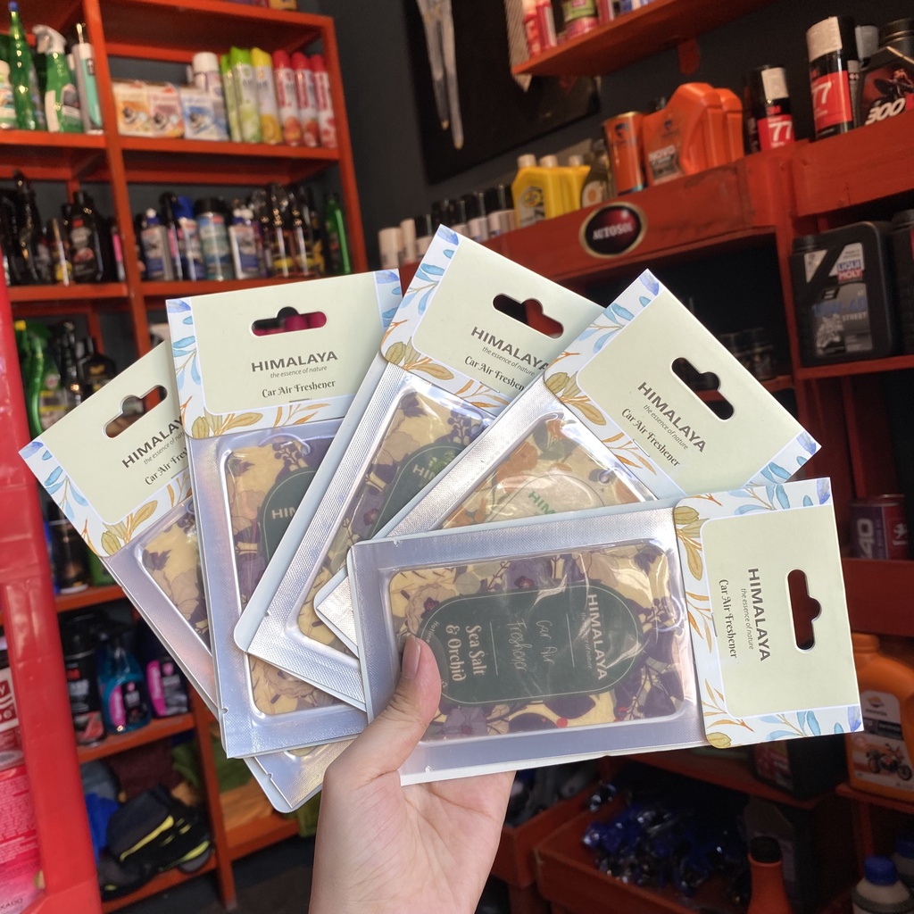 Lá Thơm Khử Mùi Nội Thất Himalaya Treo Xe , Nhà Cửa ,....
