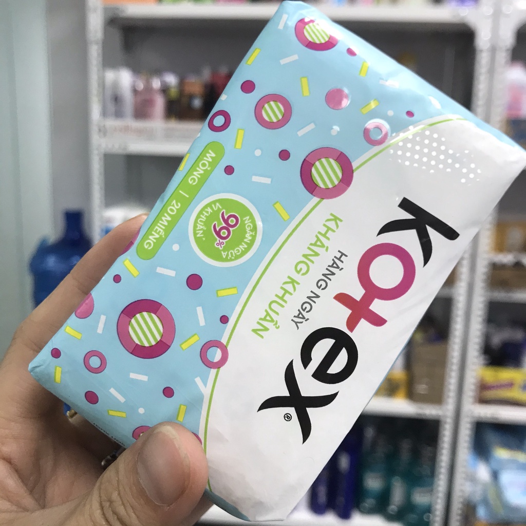 Băng vệ sinh  KOTEX 8 Miếng - bvs hàng ngày 8 miếng /20 miếng