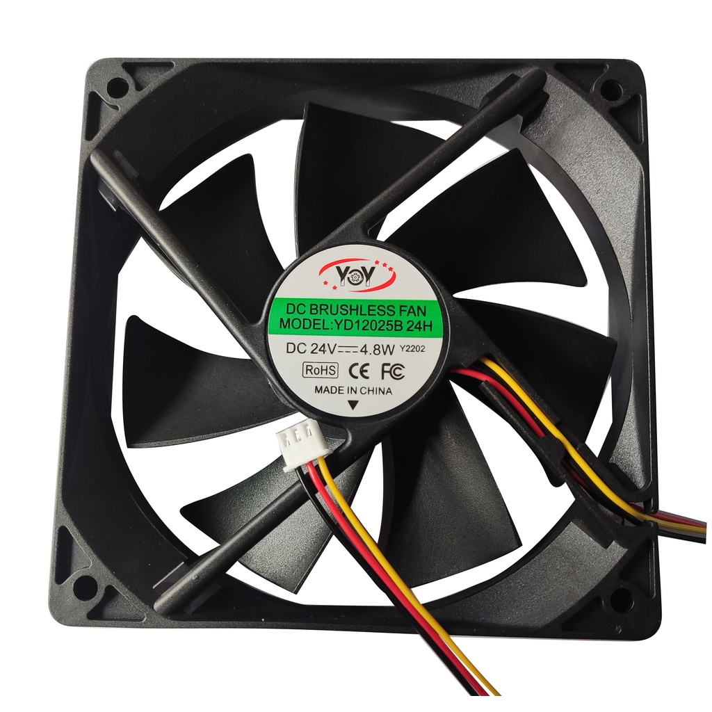 Quạt Tản Nhiệt 12025 24V DC Không Chổi Than Với Chức Năng Làm Mát FG