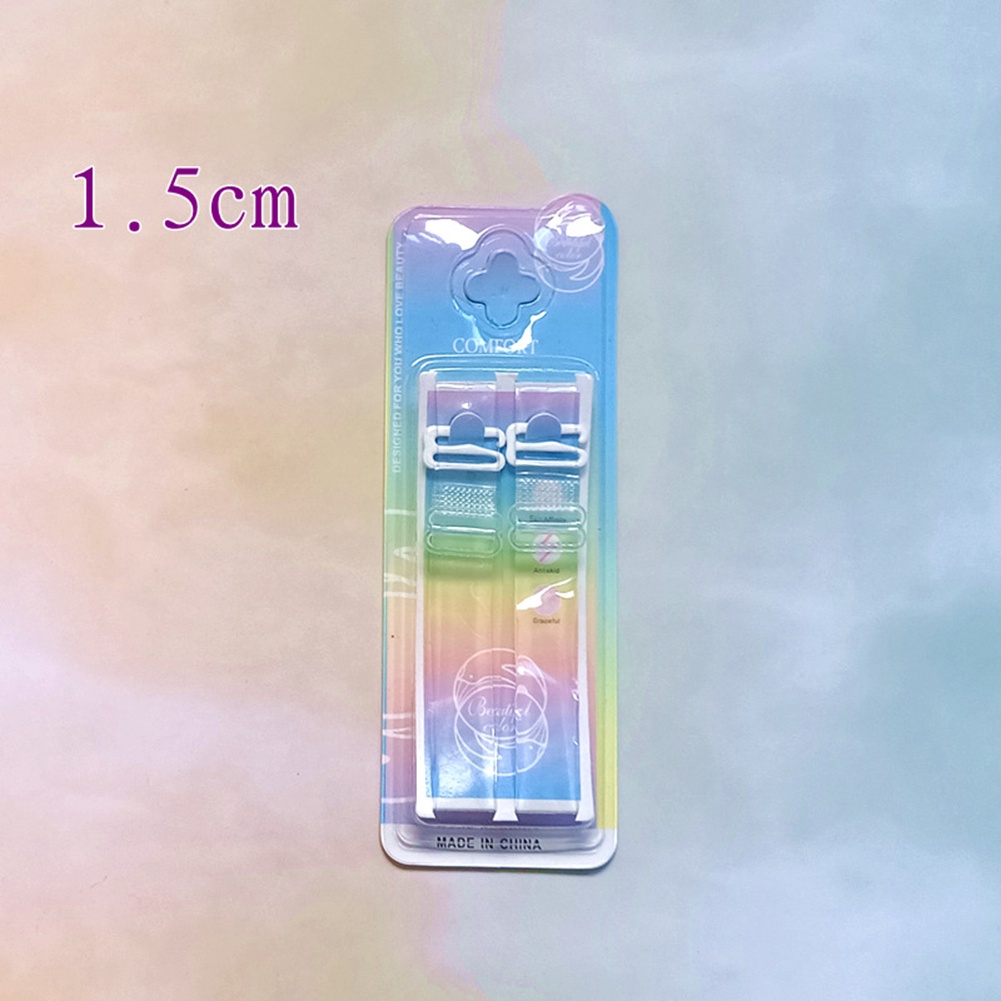 Dây Áo Ngực Trong Suốt Kẻ Sọc Co Giãn Cao Cài Nút Điều Chỉnh Được Phong Cách Mới